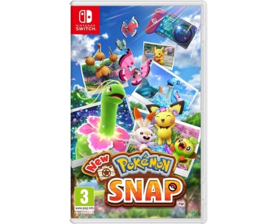 Nintendo Videojuego New Pokemon Snap para Consola Nintendo Switch - Genero Aventura/Fotografia/Exploracion - PEGI 3