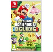 Nintendo Videojuego New Super Mario Bros. U Deluxe para Consola Nintendo Switch - Genero Plataformas 2D/Multijugador - PEGI 3