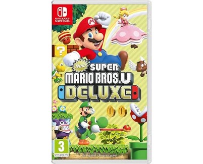 Nintendo Videojuego New Super Mario Bros. U Deluxe para Consola Nintendo Switch - Genero Plataformas 2D/Multijugador - PEGI 3