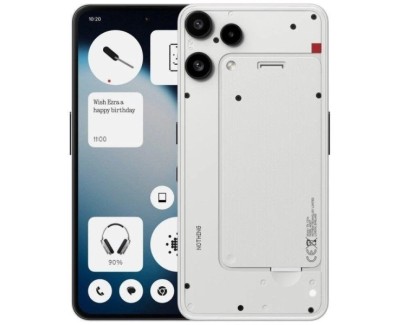 Nothing Phone (3a) Lite Smartphone Pantalla 6,77\" - 8GB - 128GB - Camara 50MP - Bateria 5000mAh - Color Blanco