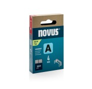 Novus A Tipo 53 Caja de 1800 Grapas 53/4 Galvanizadas - Patilla de 4mm