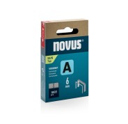 Novus A Tipo 53 Caja de 1800 Grapas 53/6 Galvanizadas - Patilla de 6mm