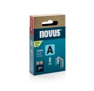 Novus A Tipo 53 Caja de 1800 Grapas 53/8 Galvanizadas - Patilla de 8mm