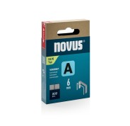 Novus A Tipo 53 Caja de 800 Grapas 53/6 Galvanizadas - Patilla de 6mm