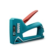 Novus J11 Clavadora/Grapadora - Para Grapas de 4 a 8mm - Carga Inferior con Desbloqueo de Seguridad - Indicador de Cantidad de Grapas Restante