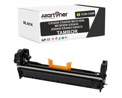 Compatible OKI C532DN / C542DN / MC573DN / MC563DN / Executive ES5432 / ES5442 / ES5463 / ES5473 Negro Tambor de Imagen 46484108 / 46484104 / 46484124 (Drum)