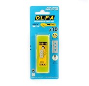 Olfa Pack de 10 Cuchillas de Respuesto para Cutters Olfa SK-10 - Acero Inoxidable