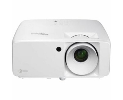 Optoma ZH401e Proyector Laser DLP FullHD 1080p 3D - Altavoz Integrado 15W - Doble HDMI 2.0 - 4600 Lumenes - Color Blanco