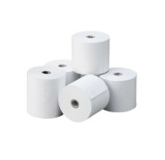Oqonos Rollo de Papel Termico 80x70x12mm, Libre de BPA, FSC