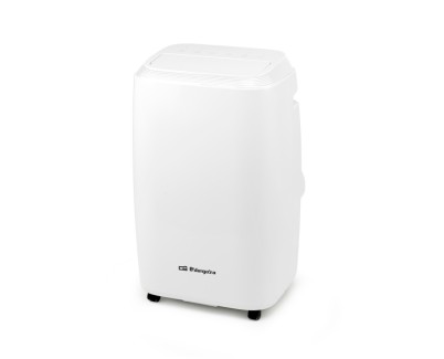 Orbegozo ADR 122 Aire Acondicionado Portatil 3000 Frigorias 1346W - Clase Energetica A - Pantalla LED - Frio, Calor, Ventilacion y Deshumidificacion - Modo Noche - Mando a Distancia - Funcion Memoria - Ruedas Pivotantes - Color Blanco