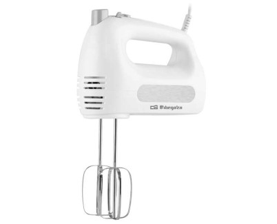 Orbegozo BA 3250 Batidora Amasadora - Potente y Versatil para Pan Casero en Minutos - 6 Velocidades + Turbo - Accesorios de Acero Inoxidable - Facil Limpieza