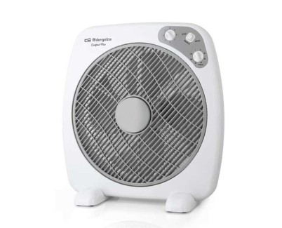 Orbegozo BF 0140 Ventilador Portatil con Difusor Rotativo y Temporizador - Ideal para Oficina, Camping y Habitaciones Pequeñas - Silencioso y Potente