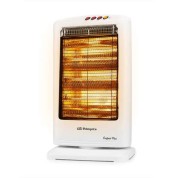 Orbegozo BP 0303 B Estufa Halogena Confort Hogar - Potencia Ajustable - Sistema Antivuelco - Facil Transporte - sin Emision de Gases - Diseño Moderno