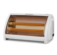 Orbegozo BP 3200 Estufa Ceramica Calor Instantaneo - Potencia 1000W - Dos Niveles de Calor - Asa de Transporte - Seguridad Antivuelco - Compacta y Eficiente
