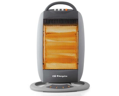Orbegozo BP 5008 Calentador Halogeno Portatil - Potencia de 1200W - Silencioso - Emision Instantanea de Calor - Sistema de Seguridad Antivuelco - Dise&ntilde;o Compacto