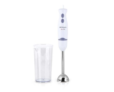 Orbegozo BT 1220 Batidora de Varilla Practica - Potente Motor de 400W - Mango Ergonomico - 2 Velocidades - Cuchilla de Acero Inoxidable - Facil Limpieza - Anilla para Colgar
