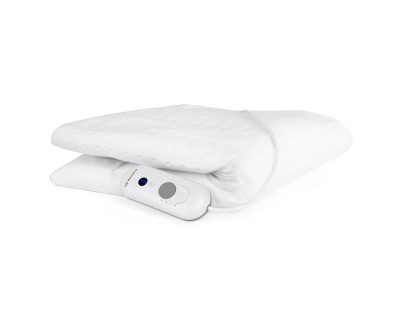 Orbegozo CAH 0850 Calienta Camas Electrico - Calor Persistente - Control Remoto Extraible - Sistema de Calor Extra en Pies - Ajuste al Colchon - Apagado Automatico - Lavable - Descanso Reparador