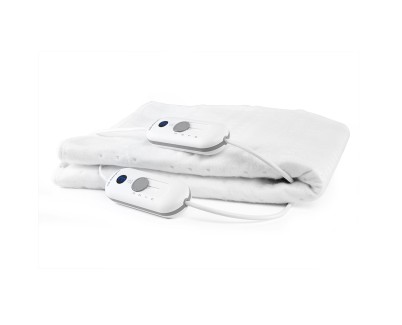 Orbegozo CAH 1450 Calienta Camas Electrico - Calor Persistente - 3 Niveles de Potencia - Sistema de Calor Extra en Pies - Ajuste al Colchon - Apagado Automatico Duerme Tranquilo y Templado