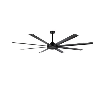 Orbegozo CF 118200 Ventilador de Techo Industrial - Potente Motor DC de Bajo Consumo - 6 Velocidades - Silencioso - Sistema de Ventilacion Reversible - Mando a Distancia - Temporizador Programable