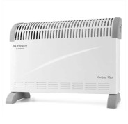 Orbegozo Convector CVT 3300 B - Potente Calefaccion Homogenea y Rapida Interruptores Luminosos - Termostato Regulable - Proteccion contra Sobrecalentamiento Ideal para Espacios Pequeños
