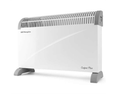 Orbegozo Convector Orbegozo CV 4000 A - Expulsion de Aire Caliente por la Parte Superior - Control con Interruptores Luminosos y Termostato Regulable - Potencia Ajustable