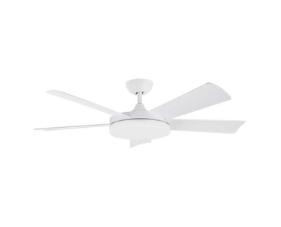 Orbegozo CP 115132 Ventilador de Techo Moderno - Potente Motor DC - Luz LED de 24W - Sistema de Ventilacion Reversible - Mando a Distancia - Temporizador Programable