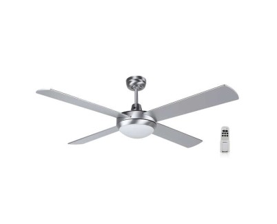 Orbegozo CP 77132 Ventilador de Techo Plateado - Silencioso y Eficiente - Mando a Distancia - Ahorro Energetico - Elegancia y Confort