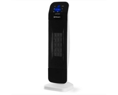 Orbegozo CR 5029 Calefactor Ceramico de Torre Compacto - Potente y Seguro - Funcion Oscilante - Mando a Distancia - 3 Modos de Funcionamiento - Temporizador