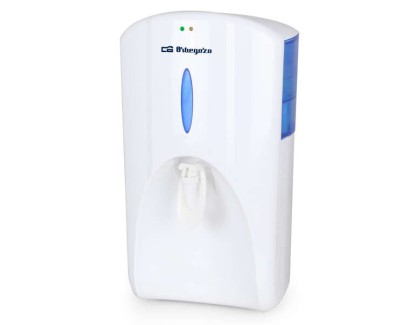 Orbegozo DA 5650 Dispensador de Agua Purificada Fria y Saludable - Filtra Cloro y Cal - Deposito de 8 Litros - Refrigeracion hasta 15ºc - Facil Limpieza y Llenado