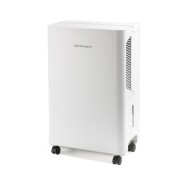 Orbegozo DH 1045 Deshumidificador - Potencia 215W - Absorbe 10 L/Dia - Deposito de 2.5L - Respetuoso con el Medio Ambiente - Temporizador - Ruedas y Asa de Transporte - 30.1x48.5x19.3cm - Color blanco