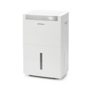 Orbegozo DH 5000 Deshumidificador - Potencia 630W - Absorbe 50 L/Dia - Deposito de 6.5L - Respetuoso con el Medio Ambiente - Temporizador - Ruedas y Asa de Transporte - 38x61x27cm - Color blanco
