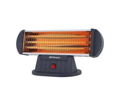 Orbegozo Estufa de Cuarzo BP 0204 - Calor Intenso y Uniforme por Radiacion - 3 Niveles de Potencia - Sistema de Seguridad Antivuelco - Dise&ntilde;o Horizontal Orientable