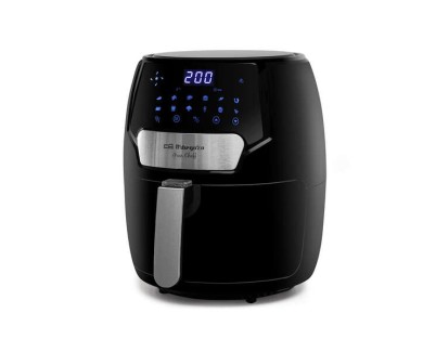 Orbegozo FDR 65 Freidora sin Aceite Saludable - Capacidad 4L - Potencia 1300-1500W - 12 Programas Preconfigurados - Pantalla LED Tactil - Sistema de Proteccion contra Sobrecalentamiento