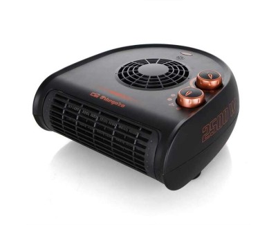 Orbegozo FH 5030 Calefactor Confort Calor Instantaneo y Ventilador de Aire Frio - Potencia Maxima 2500W - Selector Rotativo de 3 Posiciones - Termostato Regulable