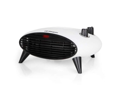 Orbegozo FH 5034 Calefactor Elegante y Funcional Calefactor con Selector Rotativo de Posiciones - Termostato Regulable y Funcion Ventilador de Aire Frio - Potencia de 2000W