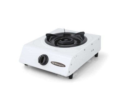 Orbegozo FO 1600 Hornillo a Gas Blanco - Encendido Piezoelectrico - Quemador de Triple Corona - Versatil y Practico - Ideal para Picnics y Camping