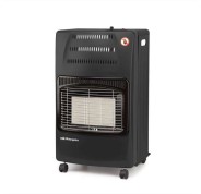 Orbegozo HCE 60 Estufa Plegable - Potente y Segura para Calentar Grandes Espacios de Forma Homogenea - Triple Sistema de Seguridad - Facil de Transportar y Usar - Funciona con Gas Butano y Propano