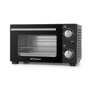 Orbegozo HO 985 Horno Electrico Multifuncion Potencia 800W - Capacidad 10L - Selector de Calor Superior - Inferior o Simultaneo - Temporizador 30 Minutos - Puerta Abatible con Doble Cristal