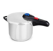 Orbegozo HP 10006 Olla Super Rapida - Capacidad 10 Litros - Cinco Sistemas de Seguridad - Fondo Termo Difusor - Apto para Todo Tipo de Fuegos