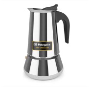 Orbegozo KFI 960 Cafetera de 9 Tazas para Disfrutar en Familia - Maximo Aroma en Cualquier Tipo de Fuego - Asa Ergonomica y Facil Limpieza
