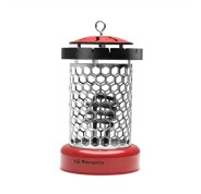 Orbegozo LO 8000 Estufa Electrica Compacta y Segura - Potencia 400W - Gancho Incorporado - Rejilla de Seguridad - 2 Niveles de Calor - 145x250x155mm - Color rojo