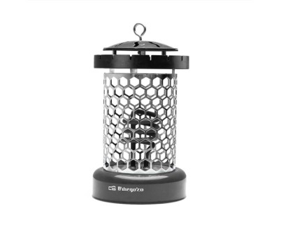 Orbegozo LO 8005 Estufa Electrica Compacta y Segura - Potencia 400W - Gancho Incorporado - Rejilla de Seguridad - 2 Niveles de Calor - 145x250x155mm - Color negro