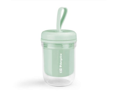 Orbegozo Mini Batidora Portatil BV 2500 - Orbegozo Smoothies y Batidos en Cualquier Lugar - Cuchillas de Acero Inoxidable - Sistema de Seguridad y Proteccion contra Sobrecalentamiento