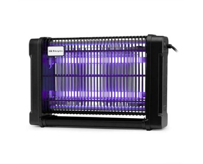 Orbegozo MQ 5016 Mata Insectos Electrico Ecologico - Atraccion Ultravioleta - Descarga Electrica Eficaz - Rejilla Protectora - Facil Limpieza - Uso Interior - 16W de Potencia