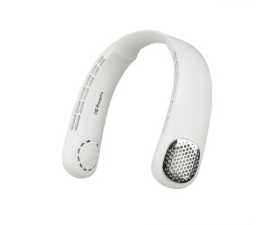 Orbegozo NF 4200 Ventilador de Cuello Refrescante - Motor DC - 3 Velocidades - Diseño Elegante y Ligero - Bateria de 1200mAH - Ideal para Interiores y Exteriores
