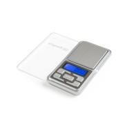 Orbegozo PC 3010 Bascula Electronica de Precision Compacta - Precision de 0.01gr - Pantalla LCD Azul - Practica y Funcional