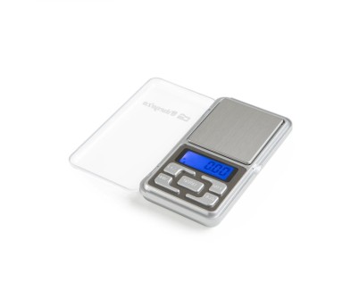 Orbegozo PC 3010 Bascula Electronica de Precision Compacta - Precision de 0.01gr - Pantalla LCD Azul - Practica y Funcional