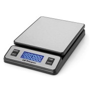 Orbegozo PC 3100 Bascula de Cocina Digital - Pantalla LCD - Capacidad 40kg - Conexion USB - Funcion Tara - Superficie Inox - Indicador Sobrecarga - Apagado Automatico