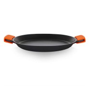 Orbegozo PDA Paellera de Aluminio Fundido - Versatilidad y Seguridad en la Cocina - Asas de Silicona - Antiadherente Libre de Pfoa - Apta para Todo Tipo de Fuegos - 4.3L de Capacidad