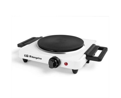 Orbegozo PE 2715 Placa Electrica Plegable - Potente y Segura para Cocinar con Comodidad en Cualquier Lugar - Asas Plegables - Indicador Luminoso - Sistema de Seguridad contra Sobrecalentamiento